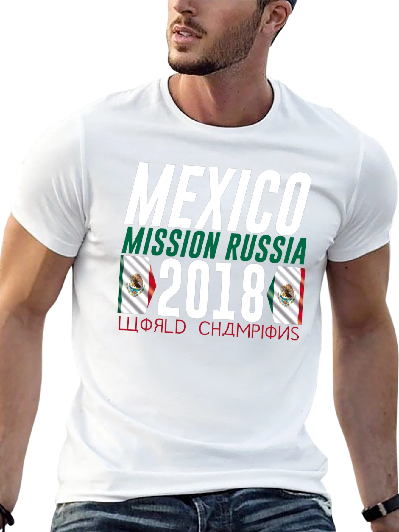 Mexico Mission Russia 2018 T-Shirt