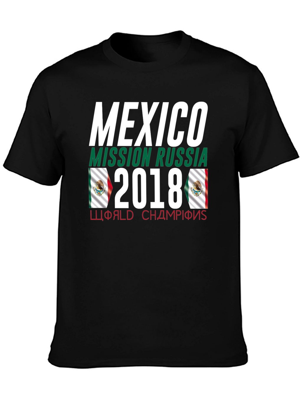 Mexico Mission Russia 2018 T-Shirt