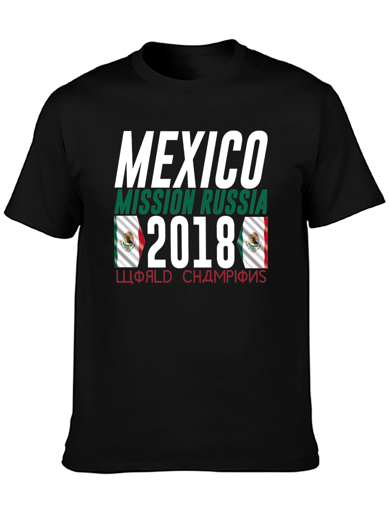 Mexico Mission Russia 2018 T-Shirt