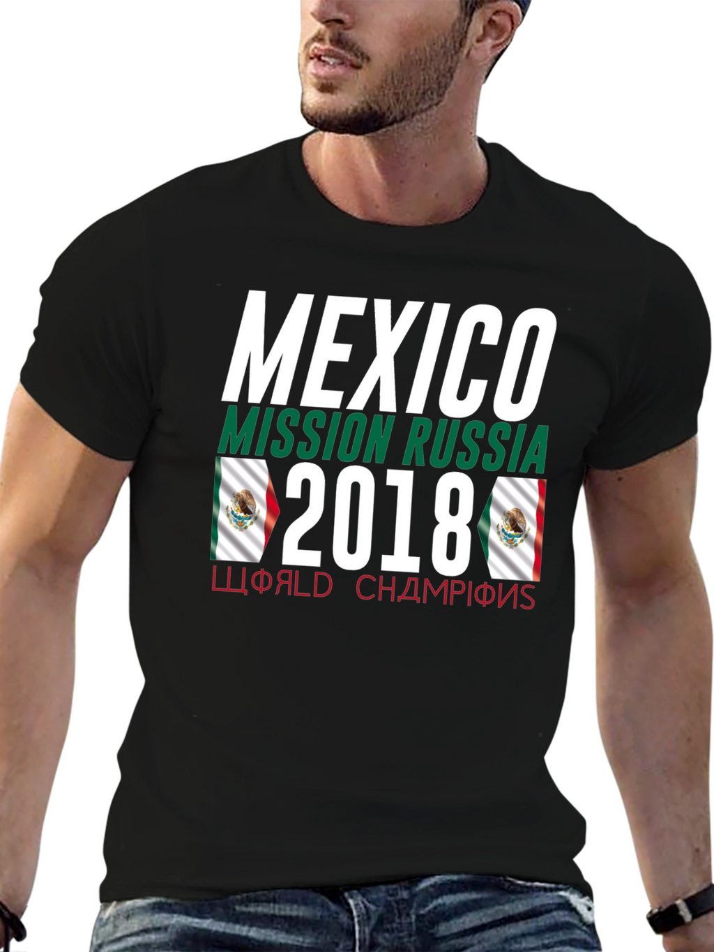 Mexico Mission Russia 2018 T-Shirt