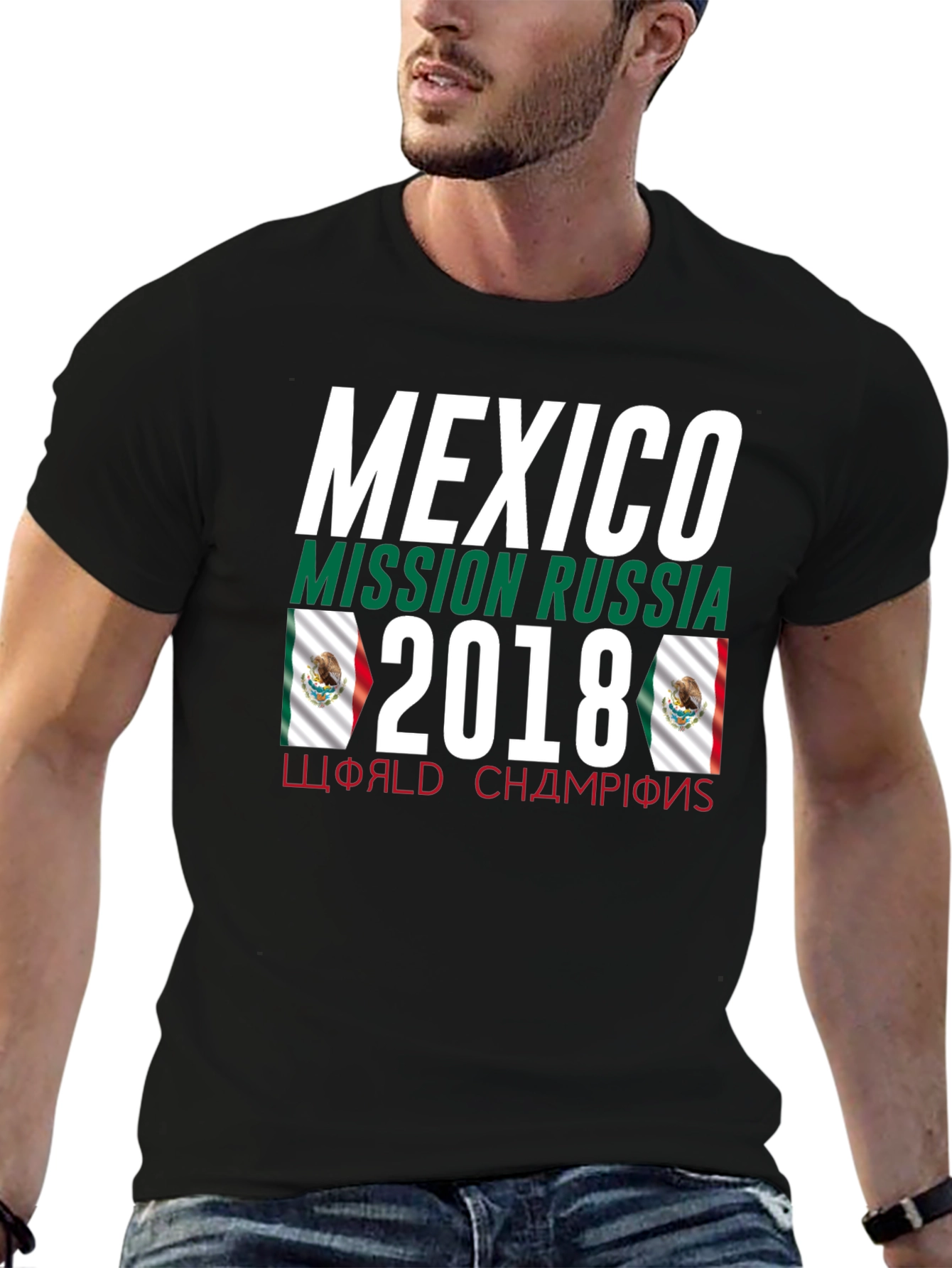 Mexico Mission Russia 2018 T-Shirt