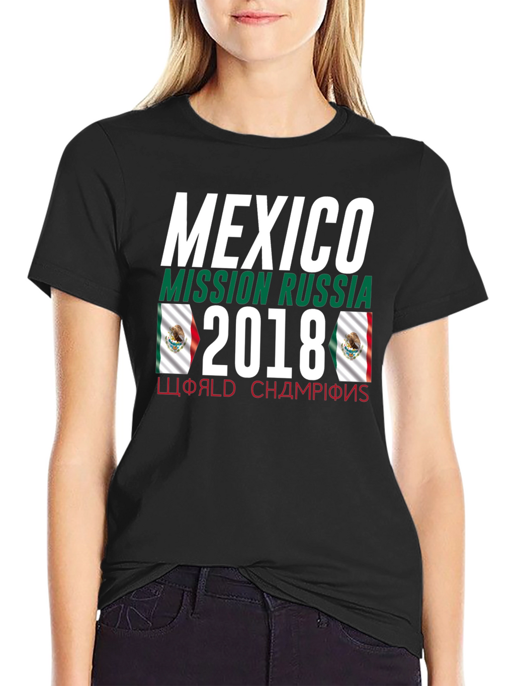 Mexico Mission Russia 2018 T-Shirt