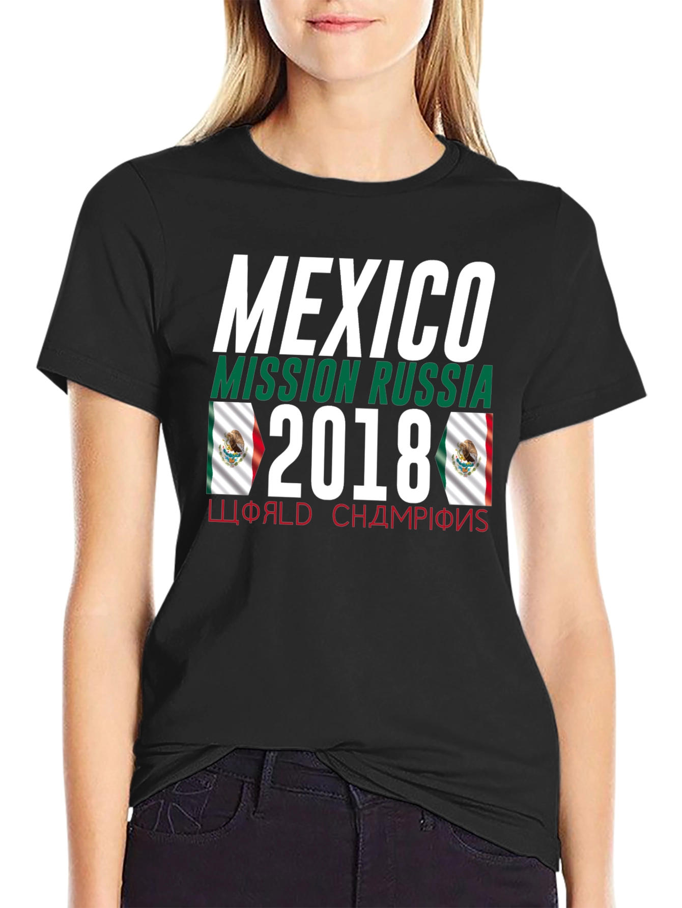 Mexico Mission Russia 2018 T-Shirt