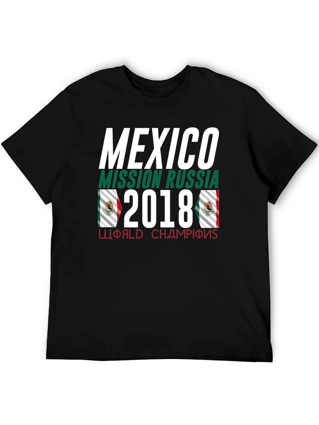 Mexico Mission Russia 2018 T-Shirt