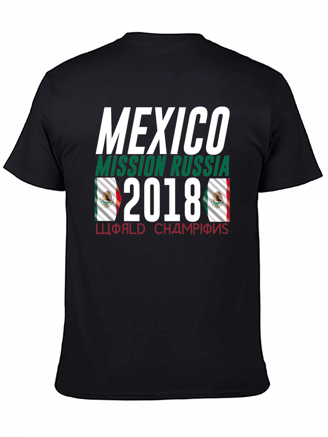 Mexico Mission Russia 2018 T-Shirt