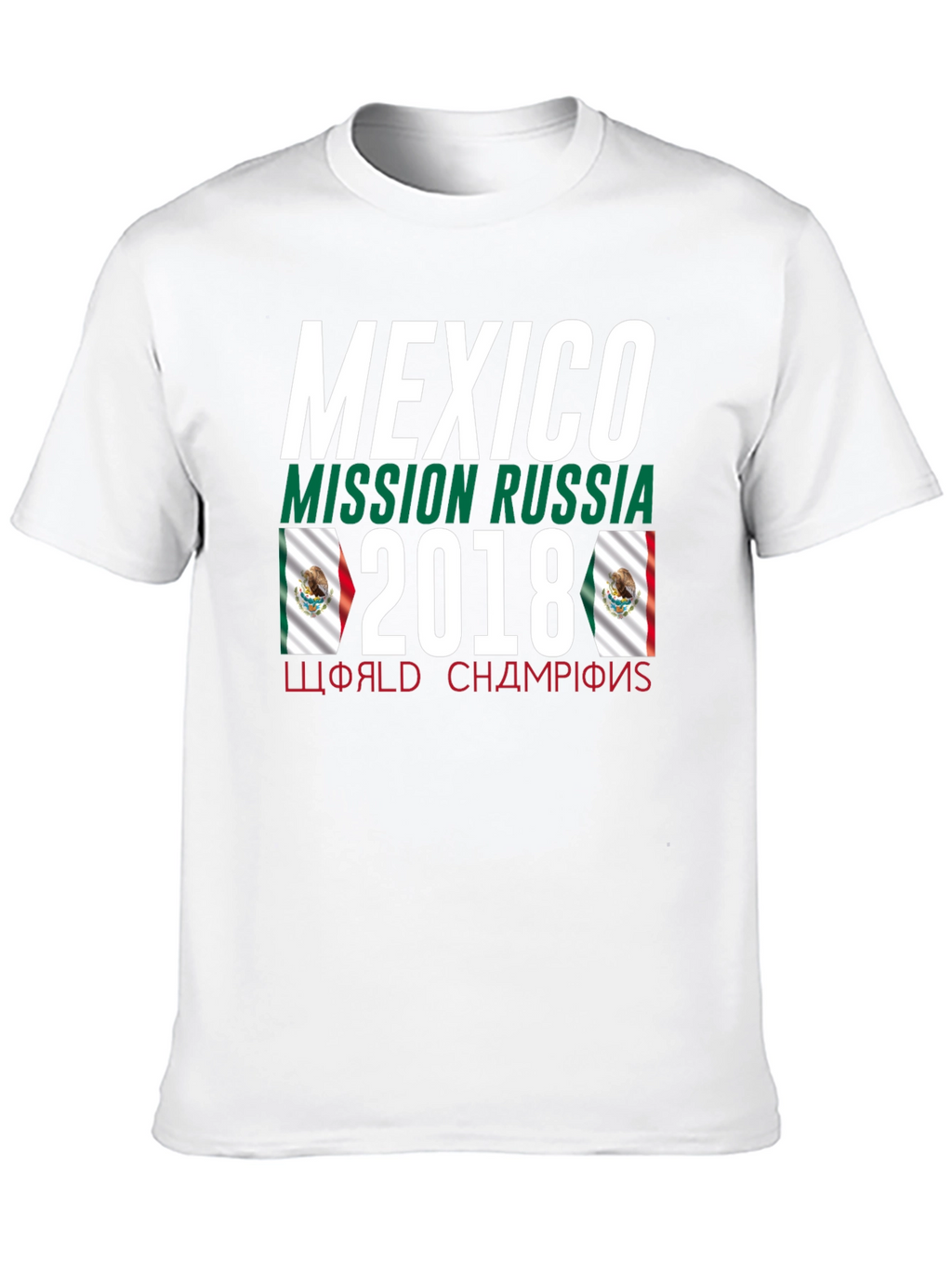 Mexico Mission Russia 2018 T-Shirt