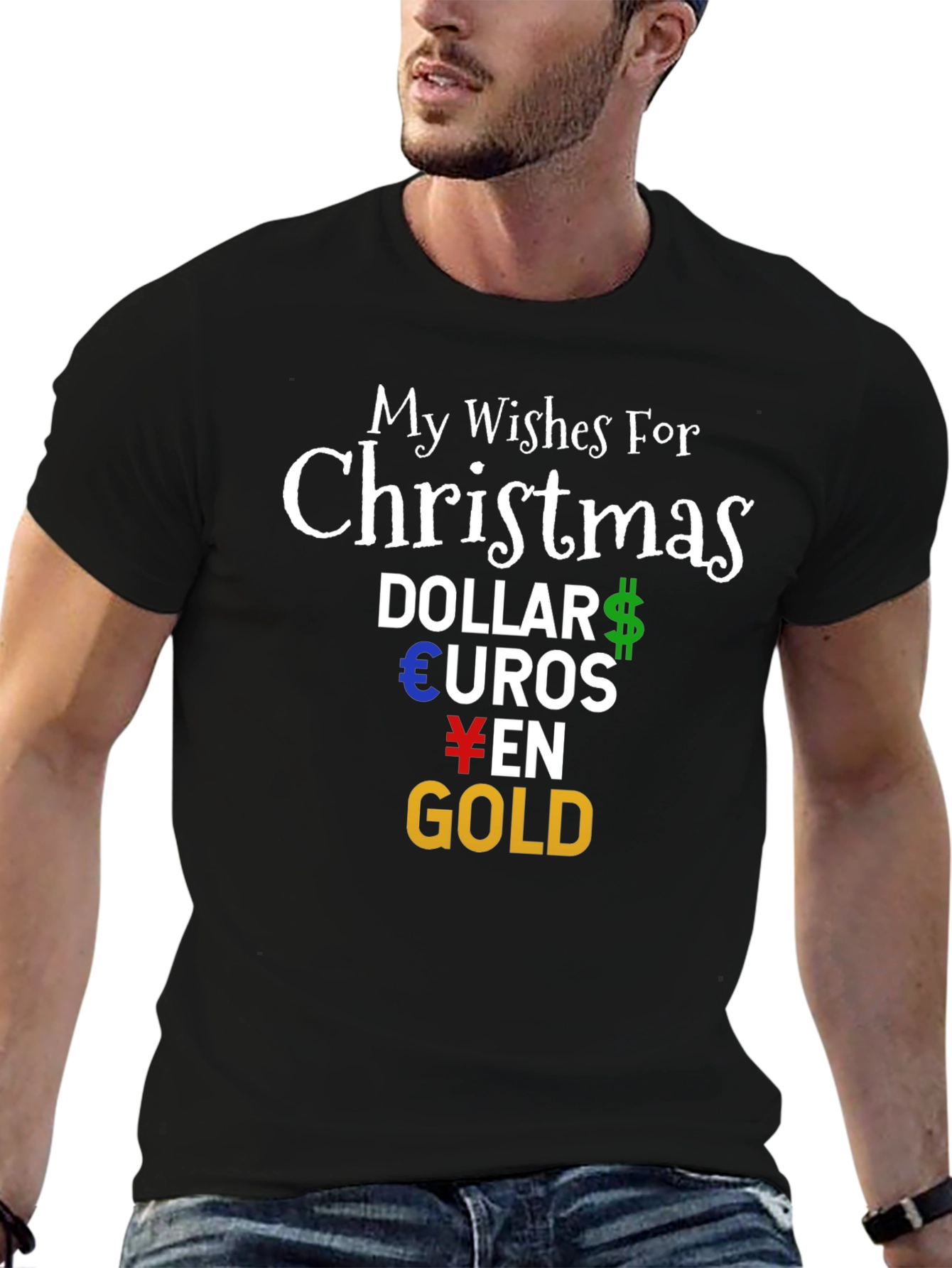 Funny Christmas Money Wishes T-Shirt