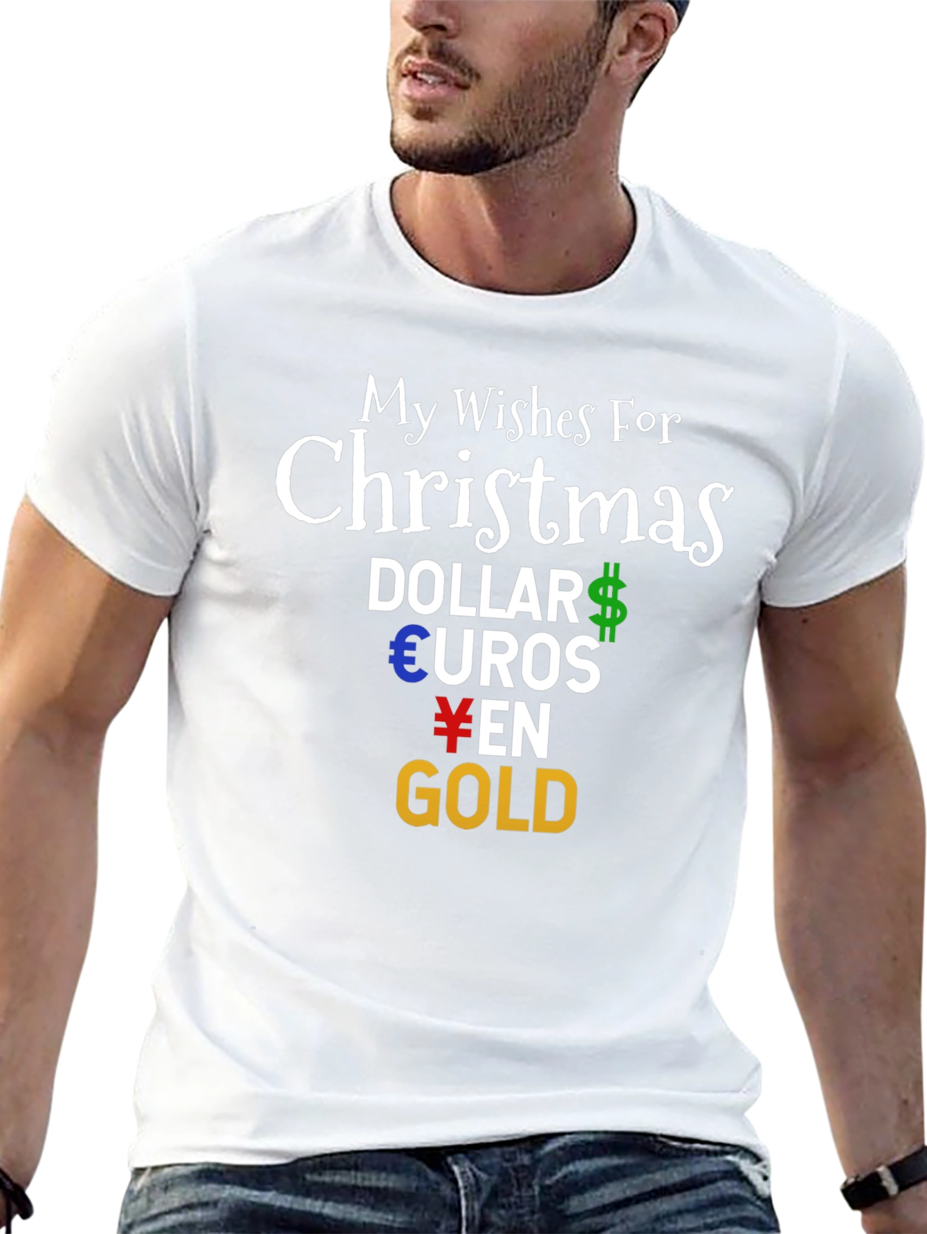 Funny Christmas Money Wishes T-Shirt