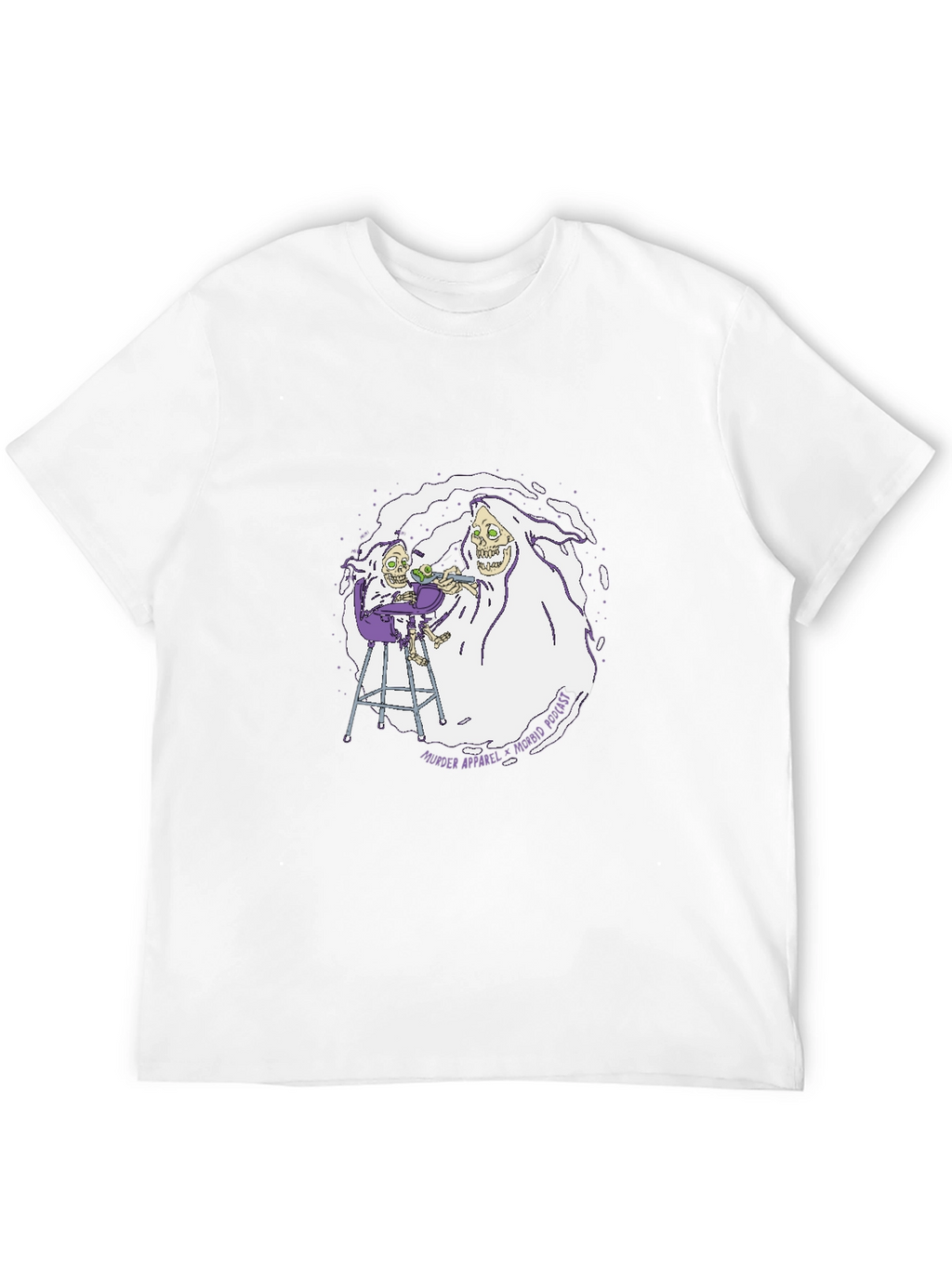 Morbidly Poetic Black Graphic T-Shirt