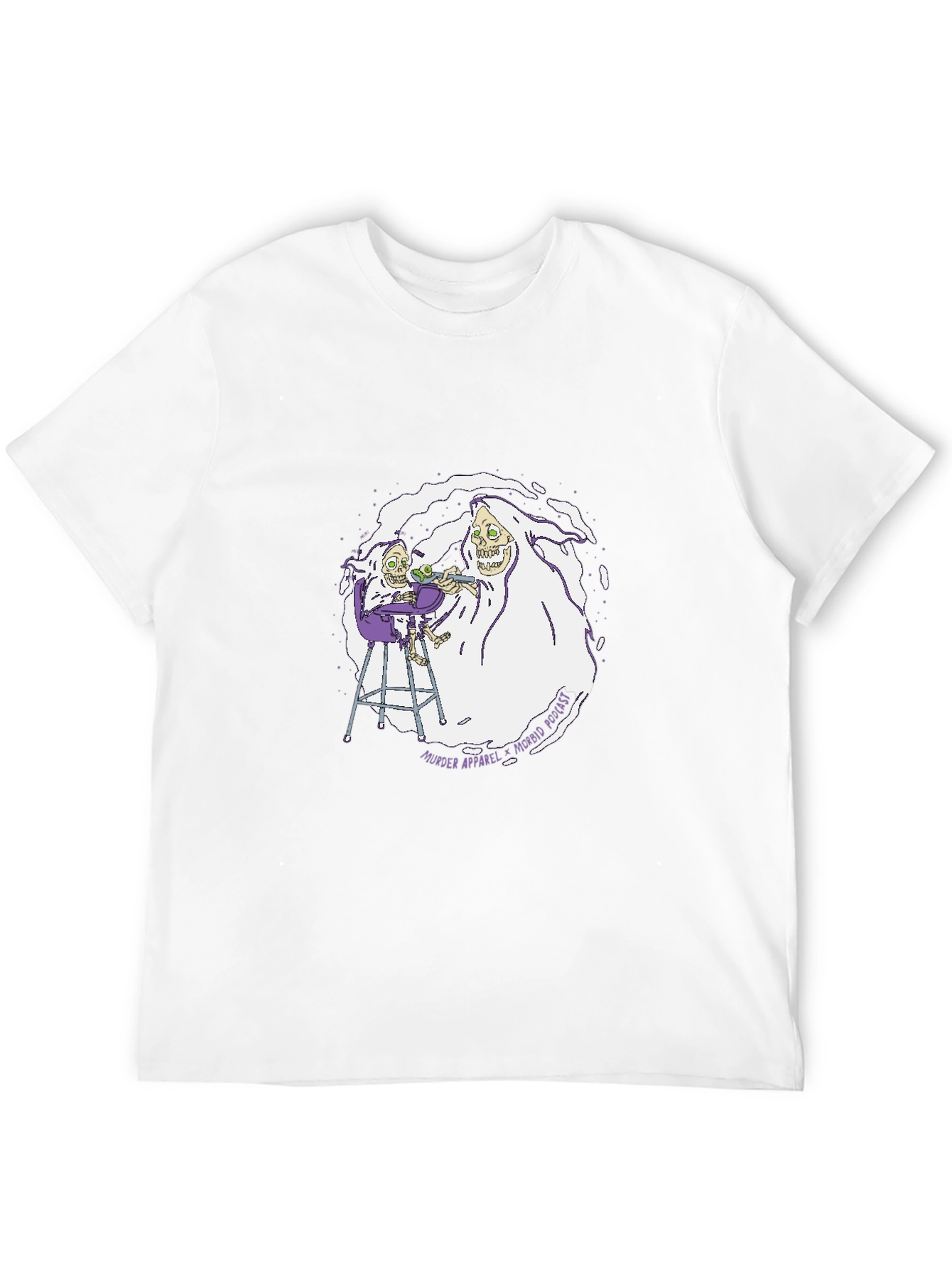 Morbidly Poetic Black Graphic T-Shirt