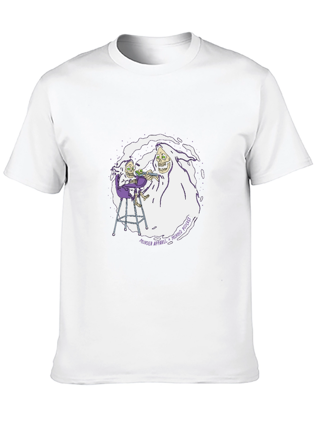 Morbidly Poetic Black Graphic T-Shirt
