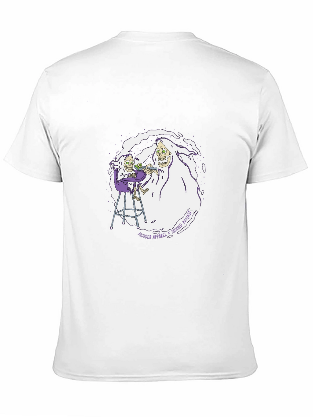 Morbidly Poetic Black Graphic T-Shirt