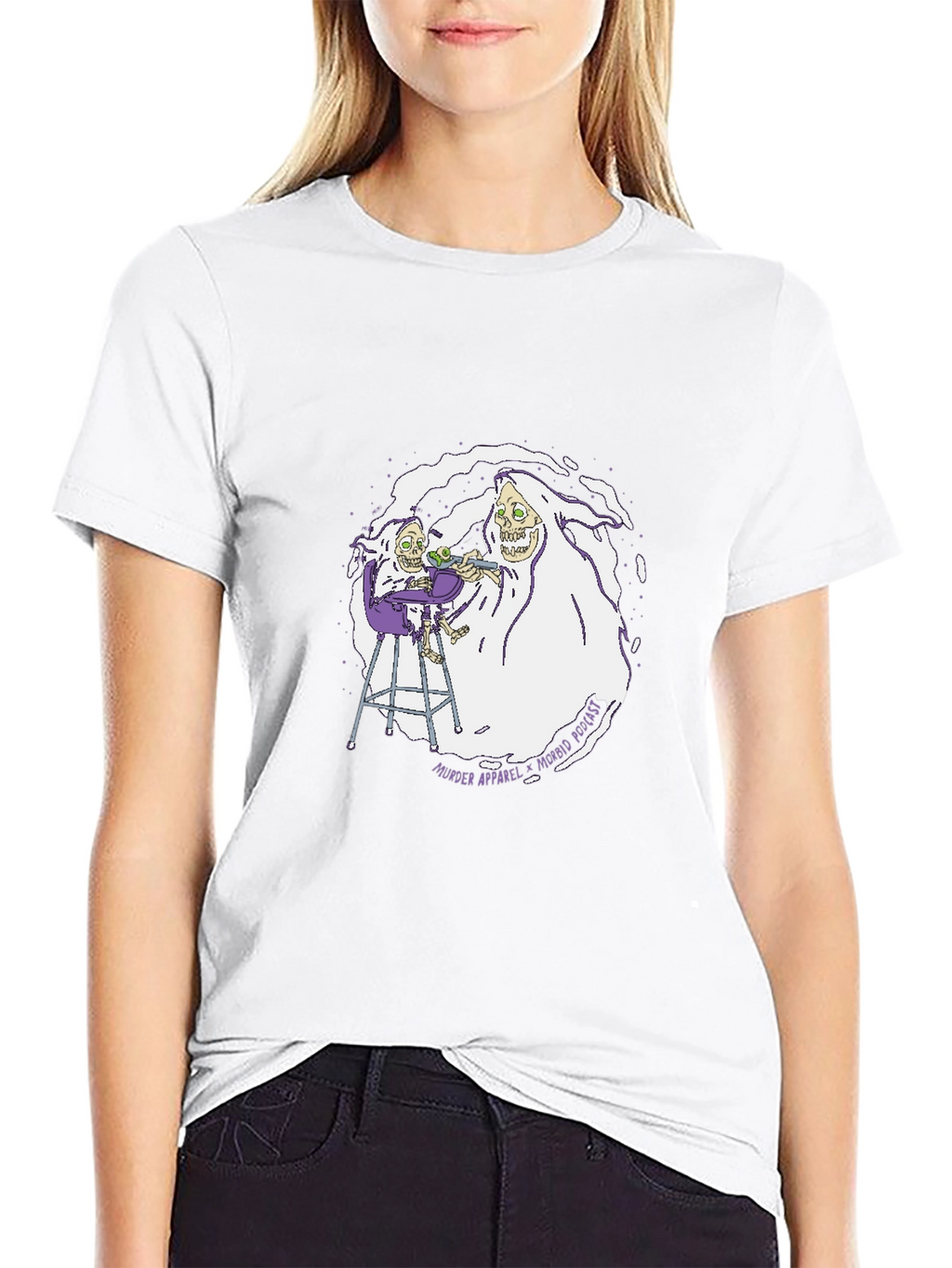 Morbidly Poetic Black Graphic T-Shirt