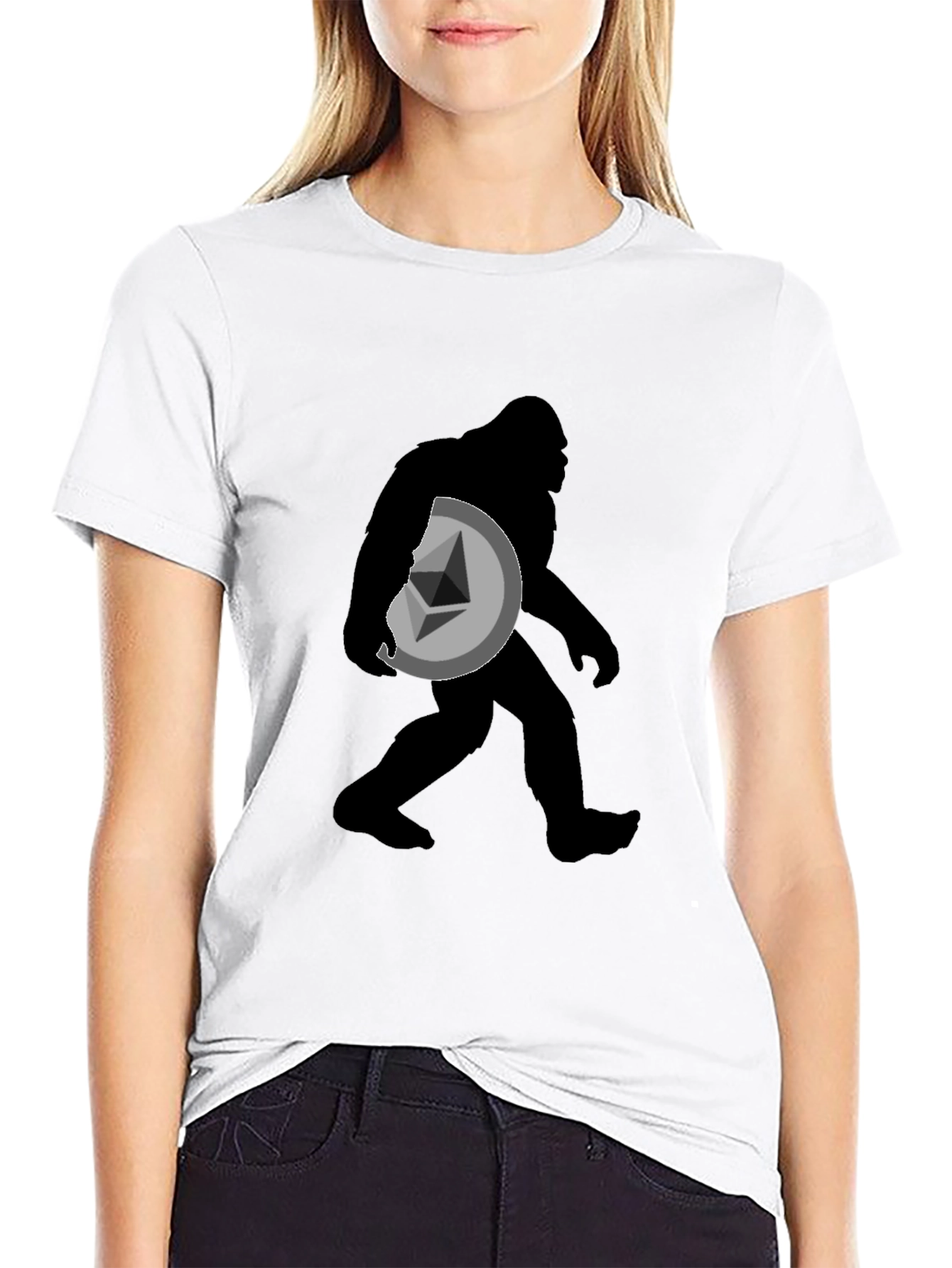 Crypto Bigfoot Ethereum T-Shirt