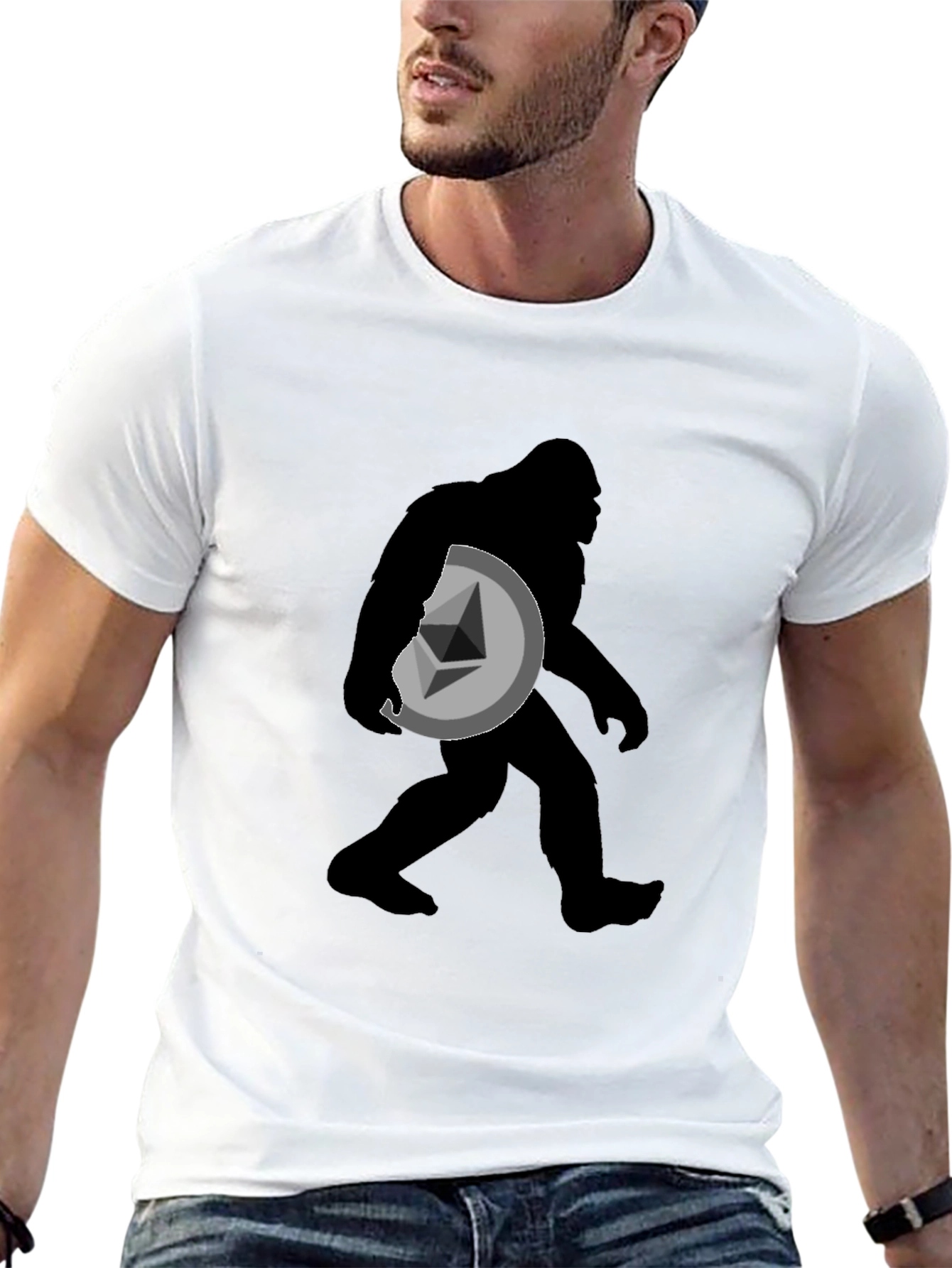 Crypto Bigfoot Ethereum T-Shirt