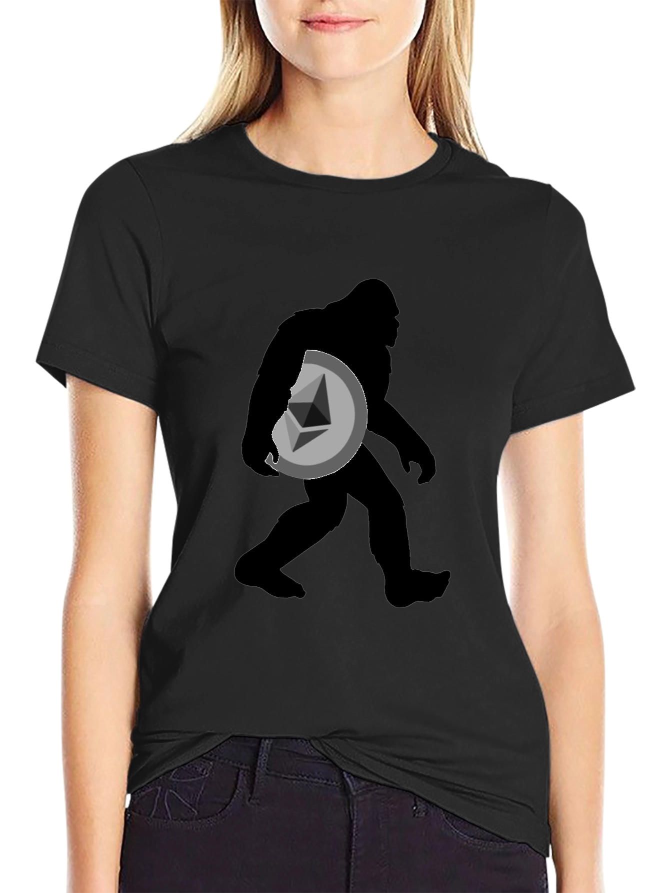 Crypto Bigfoot Ethereum T-Shirt