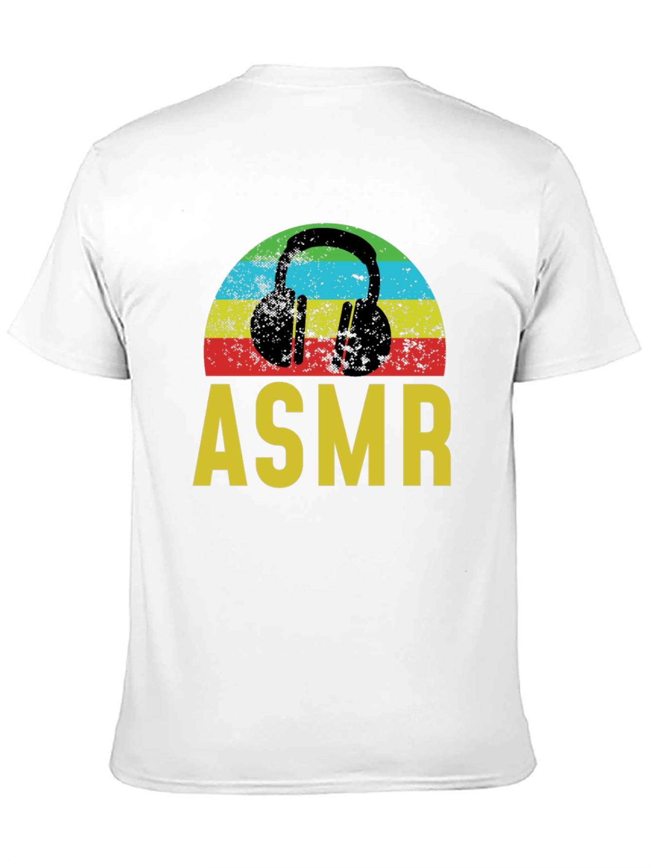 ASMR Headphone Graphic T-Shirt - Relaxing Vibes!