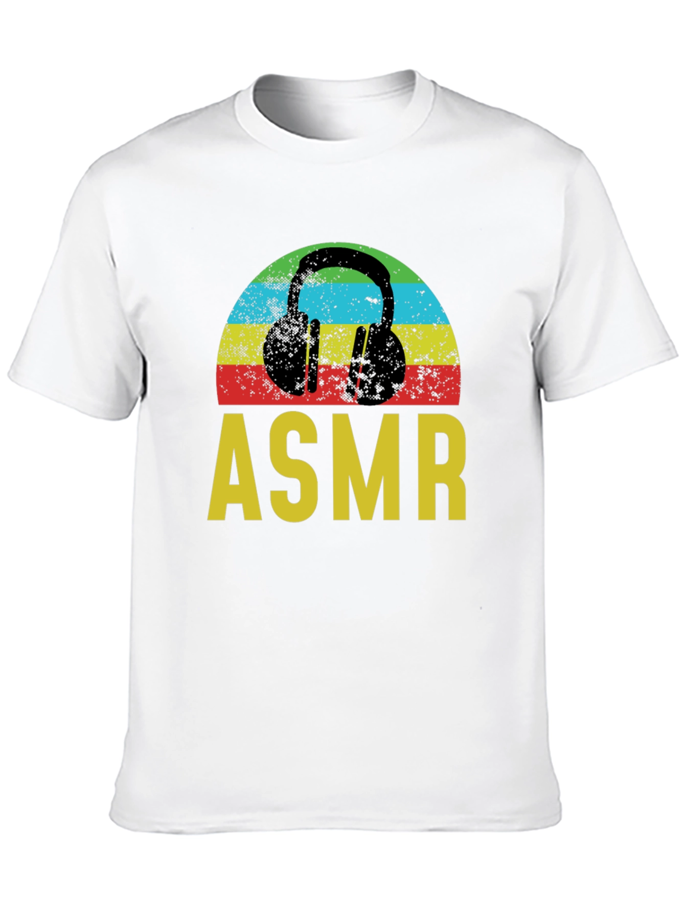ASMR Headphone Graphic T-Shirt - Relaxing Vibes!
