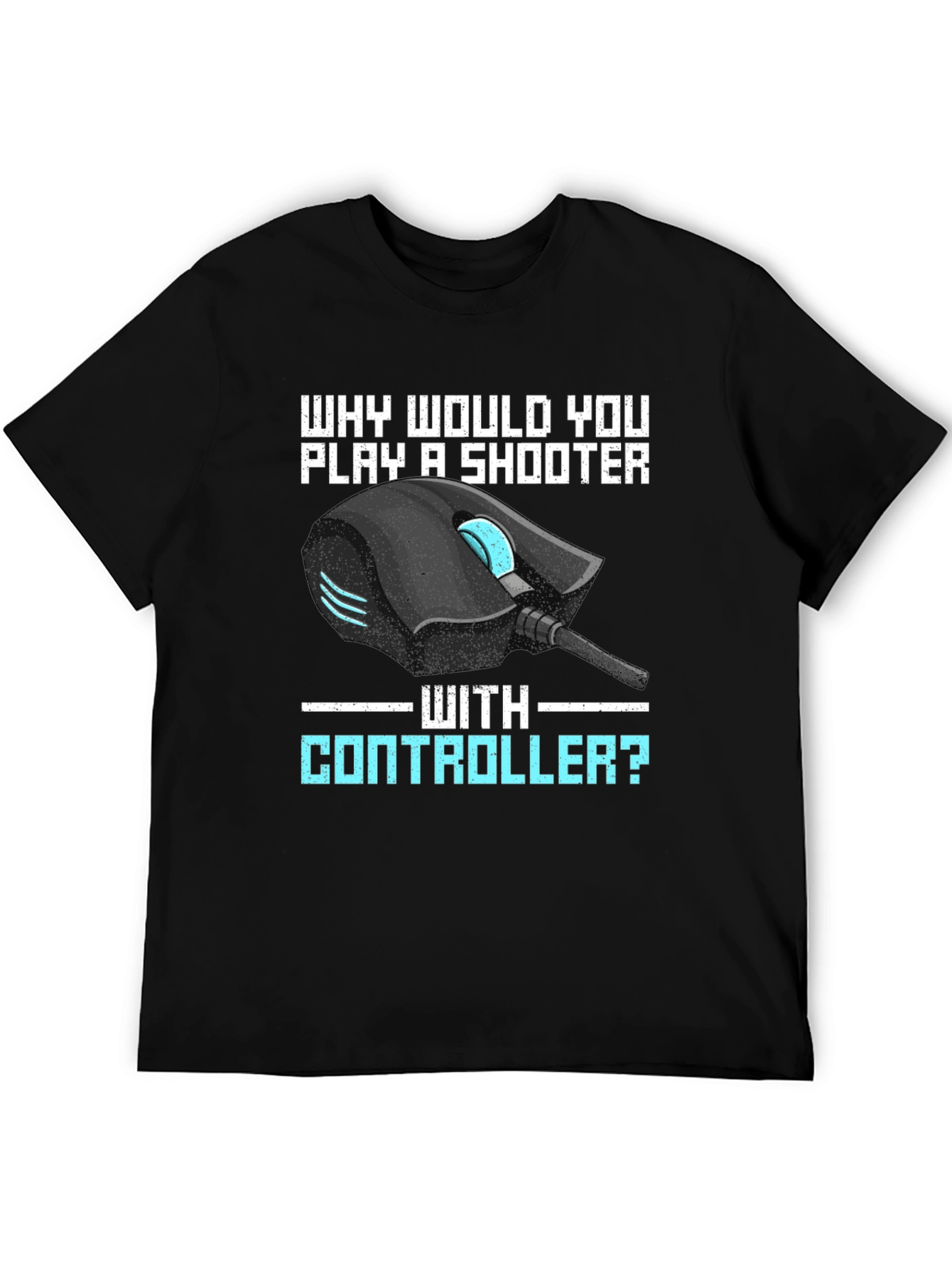 Gamer T-Shirt: PC Mouse Shooter Design
