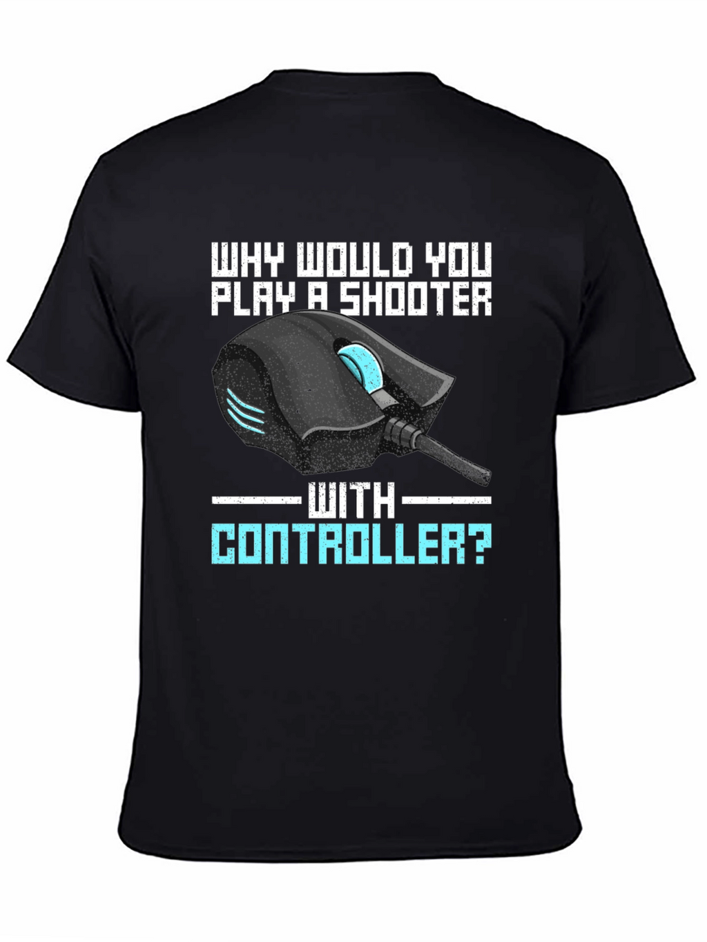 Gamer T-Shirt: PC Mouse Shooter Design