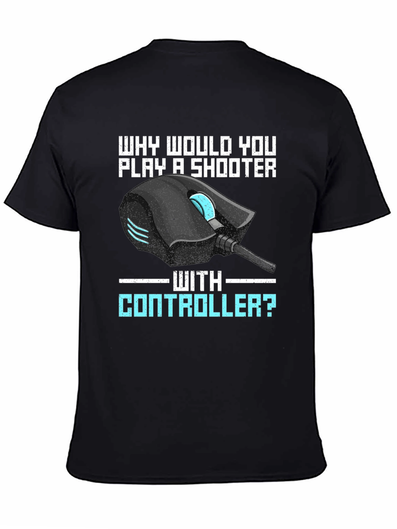 Gamer T-Shirt: PC Mouse Shooter Design