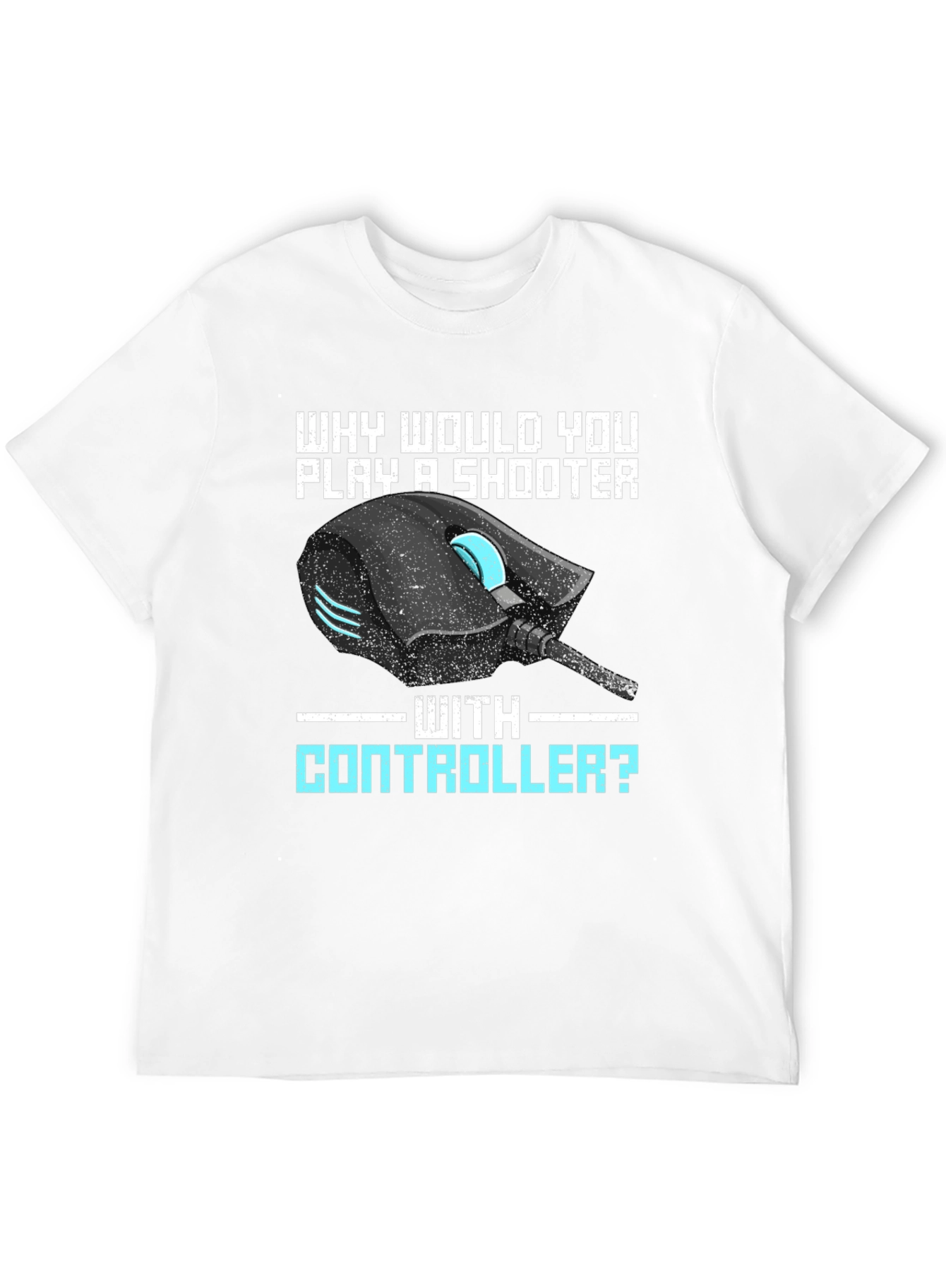 Gamer T-Shirt: PC Mouse Shooter Design