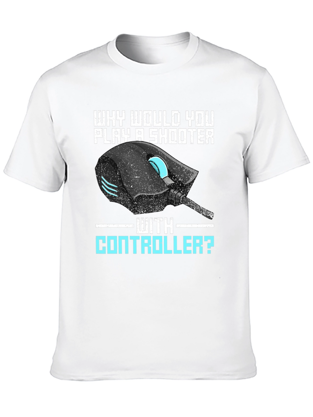 Gamer T-Shirt: PC Mouse Shooter Design