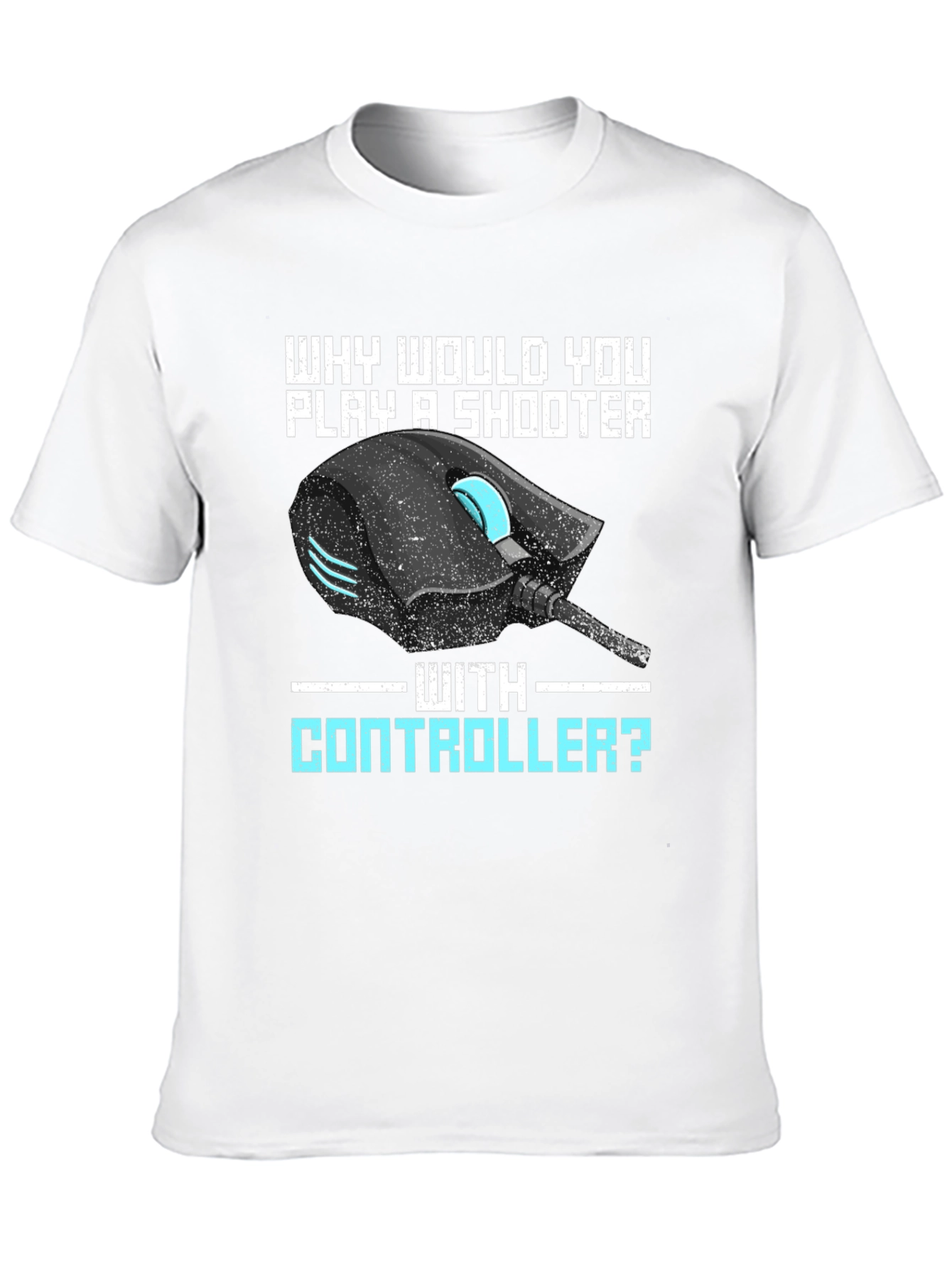 Gamer T-Shirt: PC Mouse Shooter Design