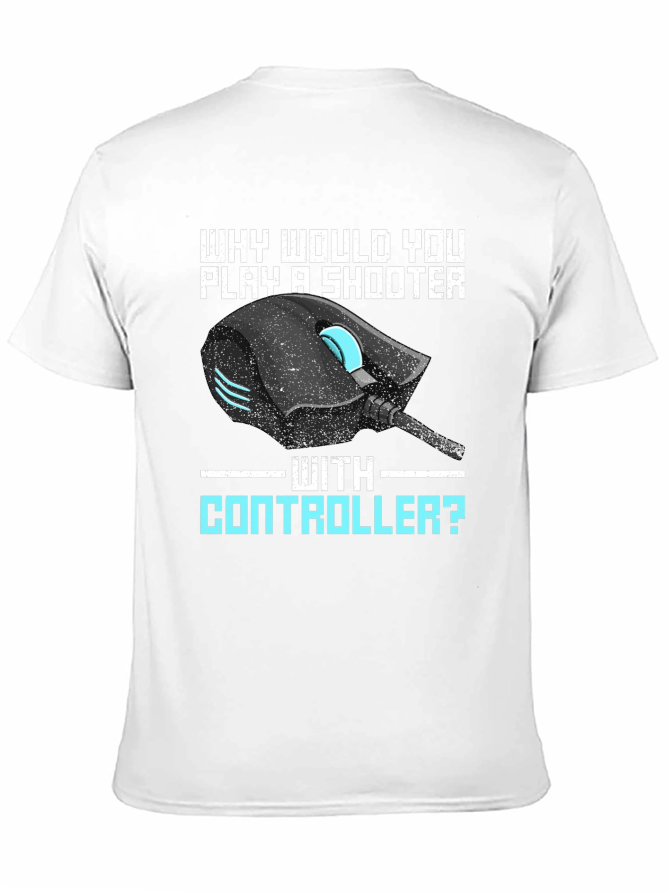 Gamer T-Shirt: PC Mouse Shooter Design