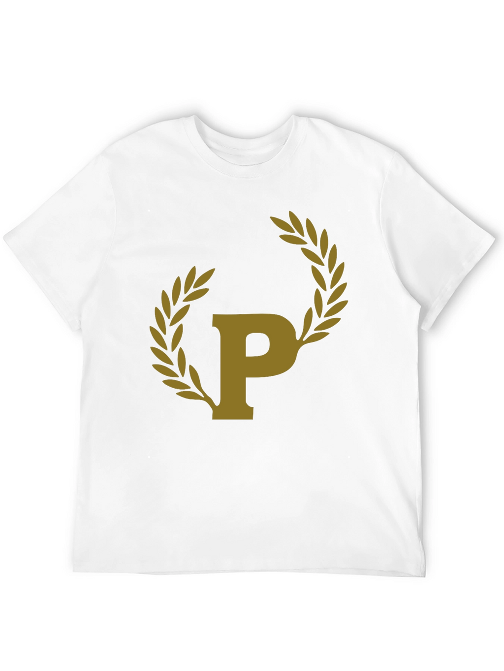 Black T-Shirt with Laurel P Design