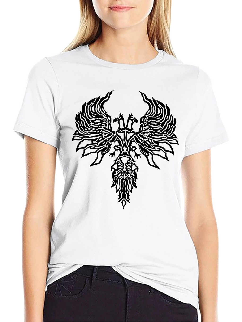 Mystic Emblem Black T-Shirt