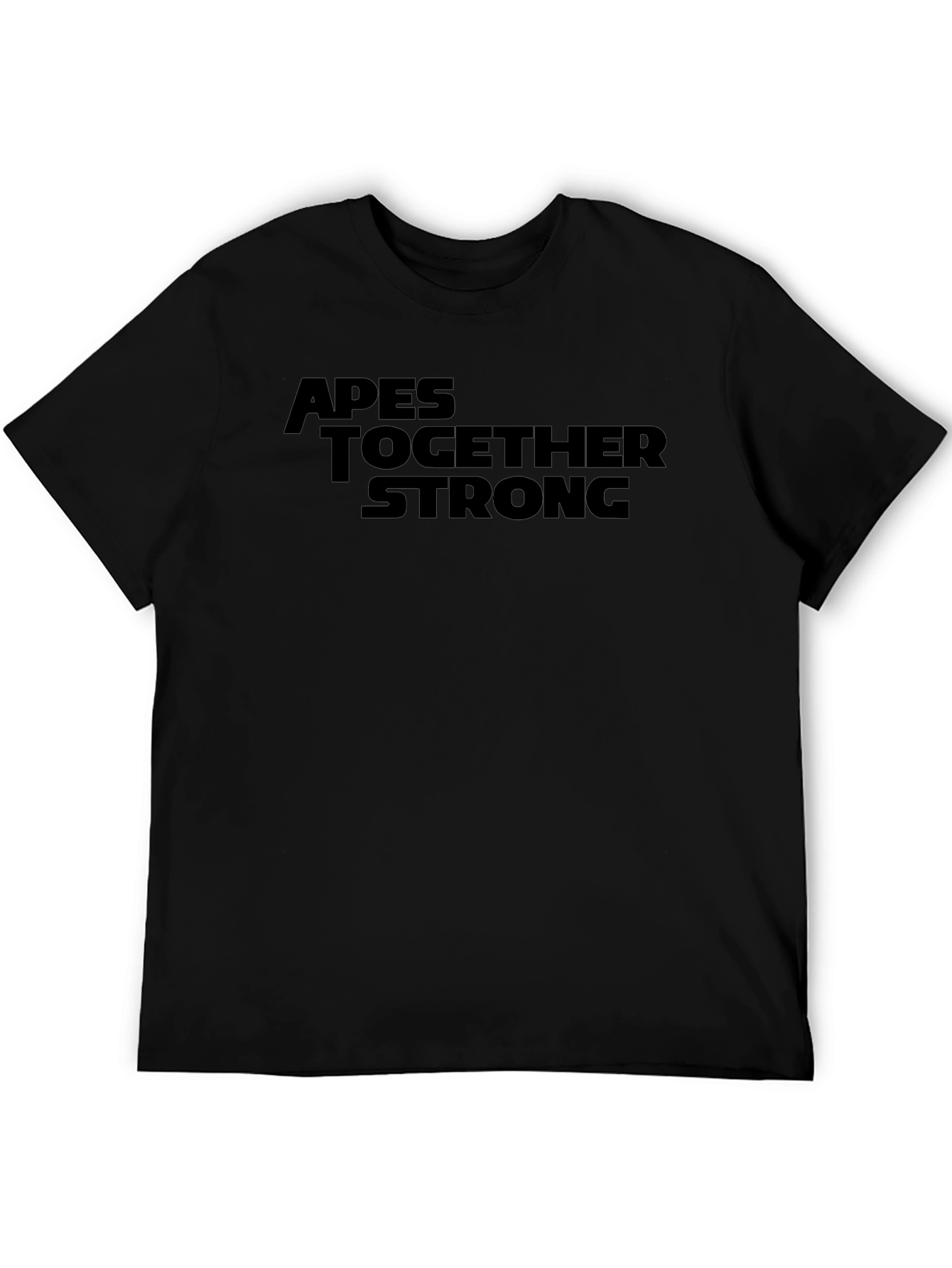 Apes Together Strong Graphic Tee - Black