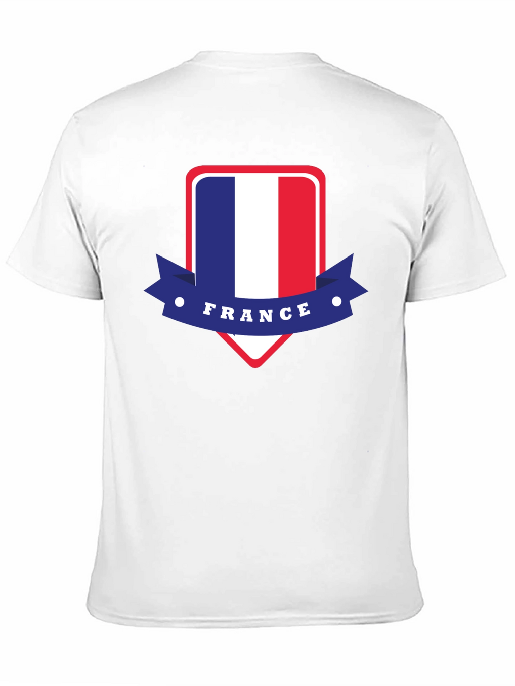 France Flag T-Shirt - Patriotic French Pride Tee