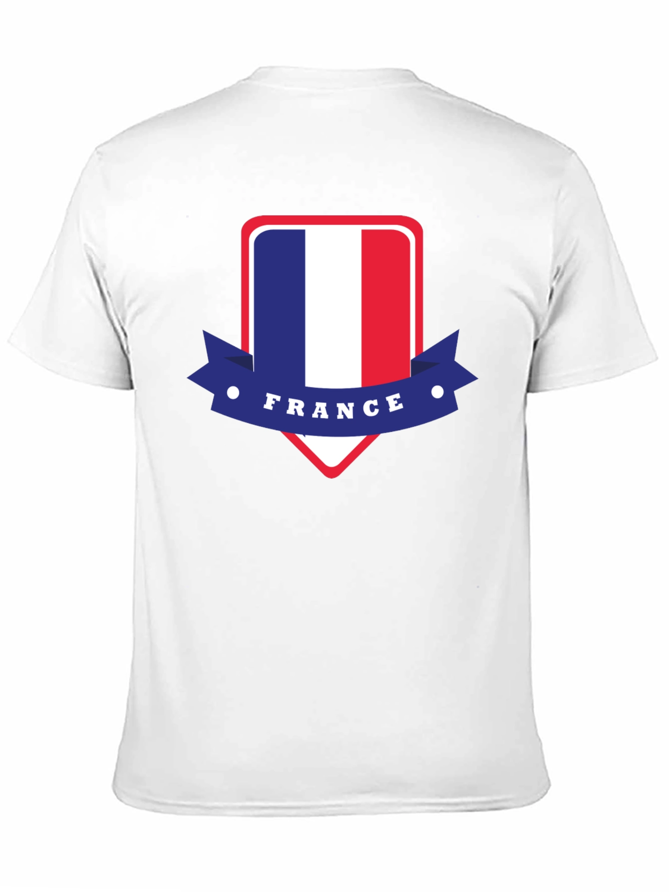 France Flag T-Shirt - Patriotic French Pride Tee