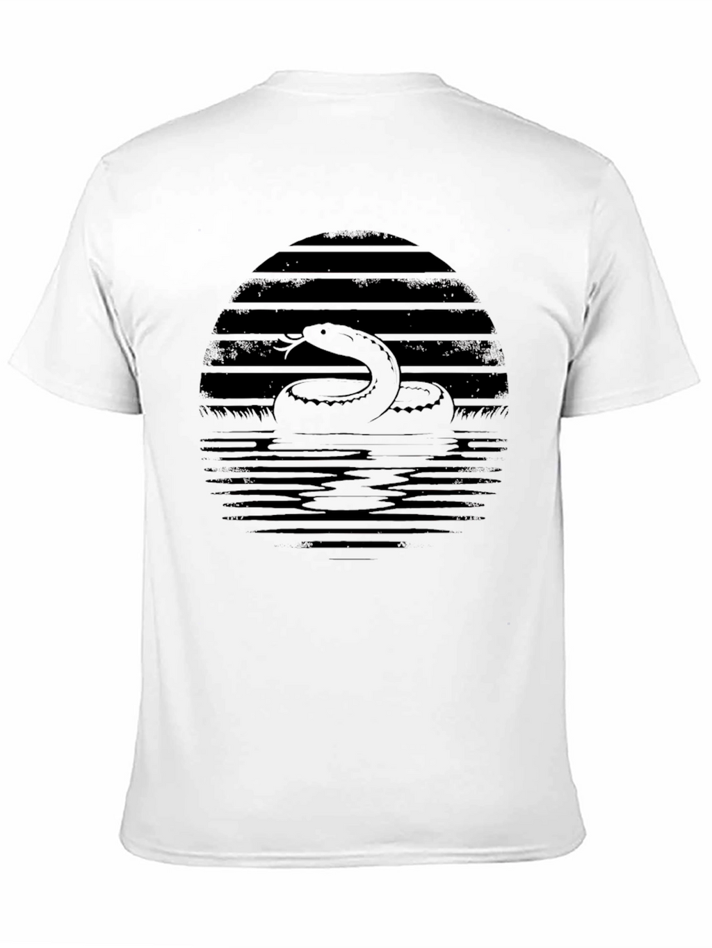 Snake in Sunset Graphic Tee