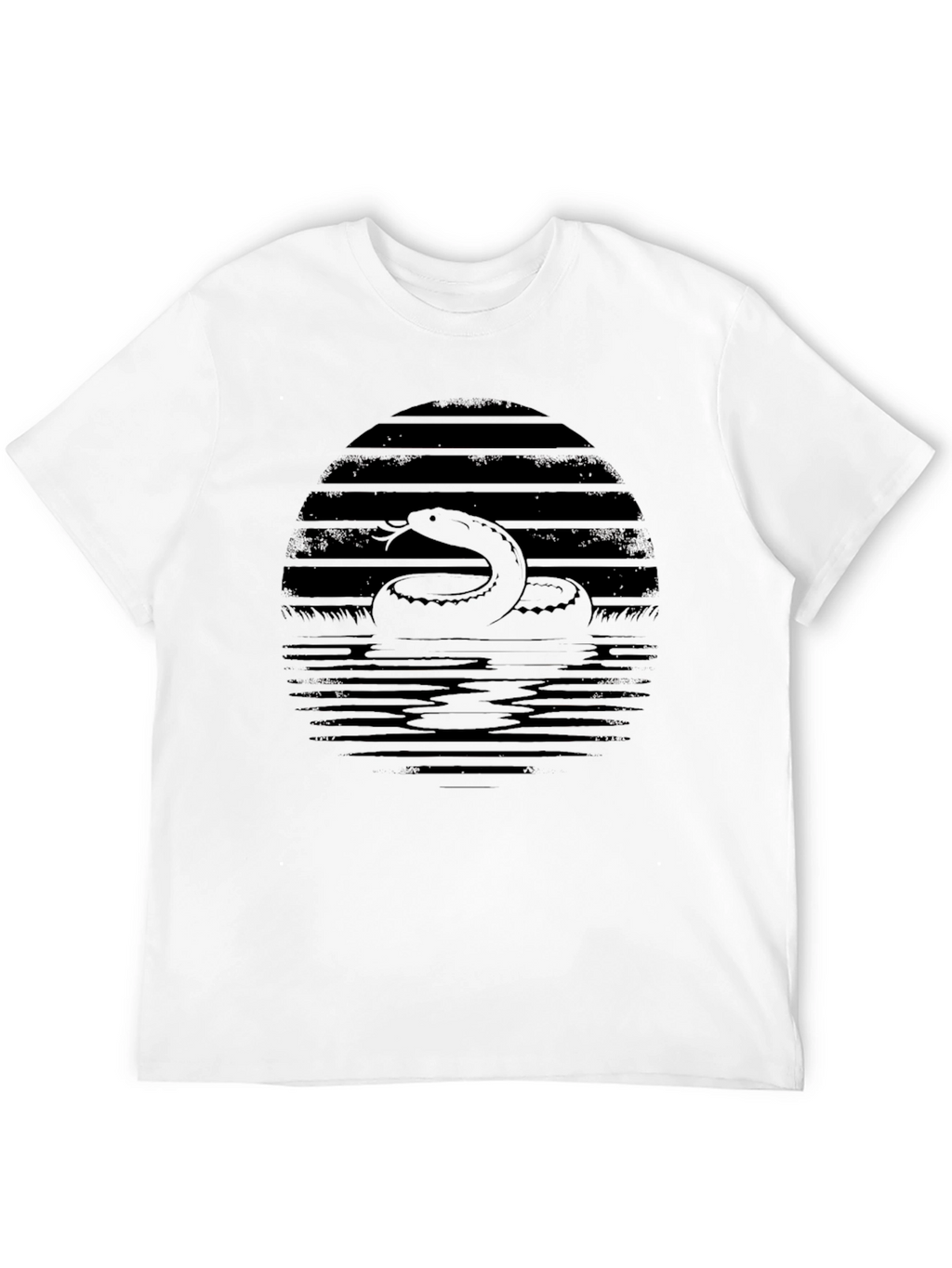 Snake in Sunset Graphic Tee