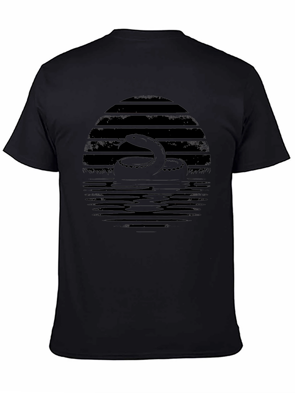 Snake in Sunset Graphic Tee