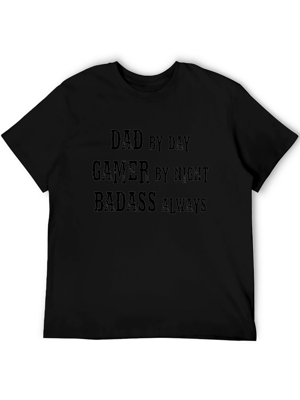 Dad Gamer Badass T-Shirt - Funny Mens Tee