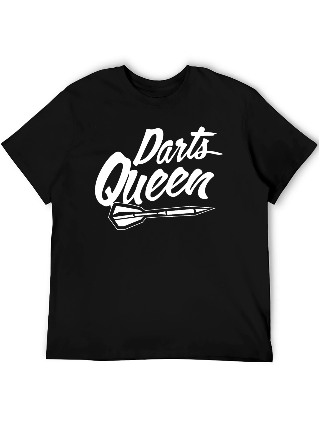 Darts Queen Graphic Tee - Perfect for Dart Players
