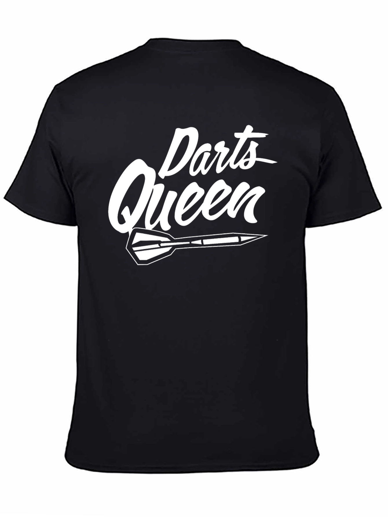 Darts Queen Graphic Tee - Perfect for Dart Players