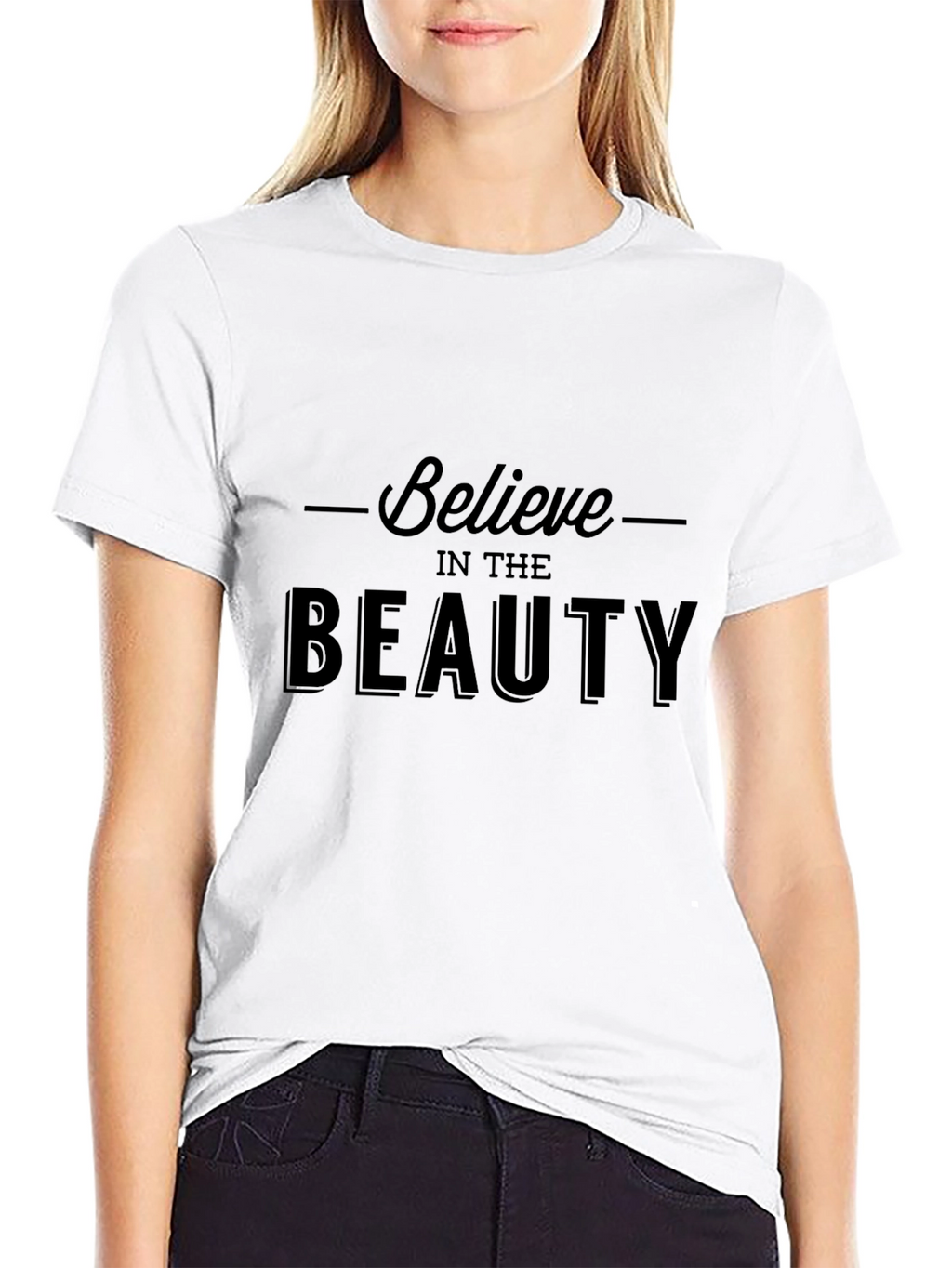 Believe in the Beauty Black T-Shirt