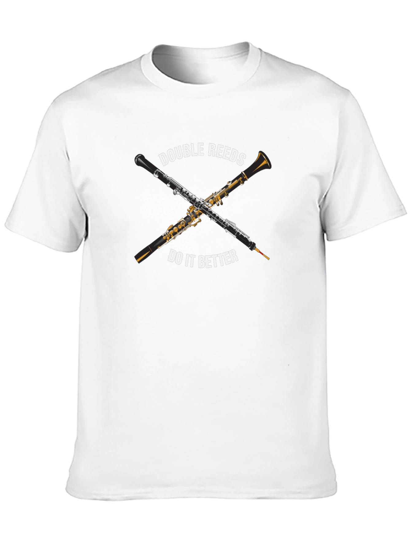 Double Reed Music T-Shirt - Musician Apparel