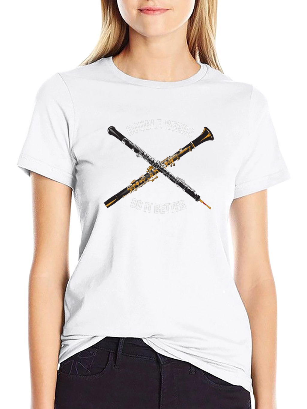 Double Reed Music T-Shirt - Musician Apparel
