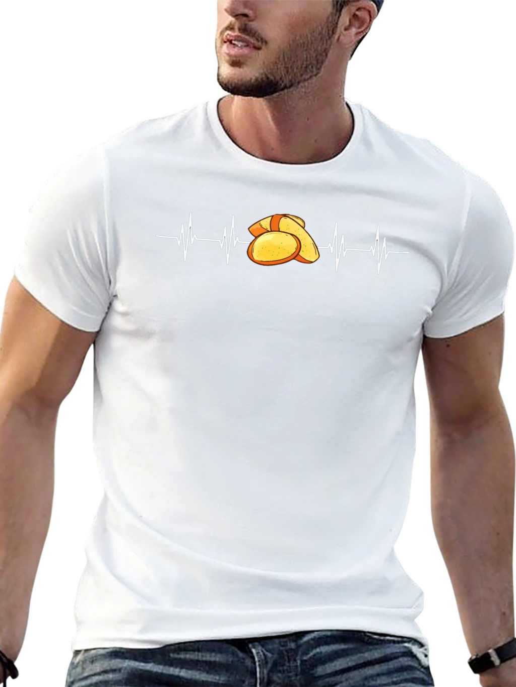 Potato Lover T-Shirt - Funny Heartbeat Design