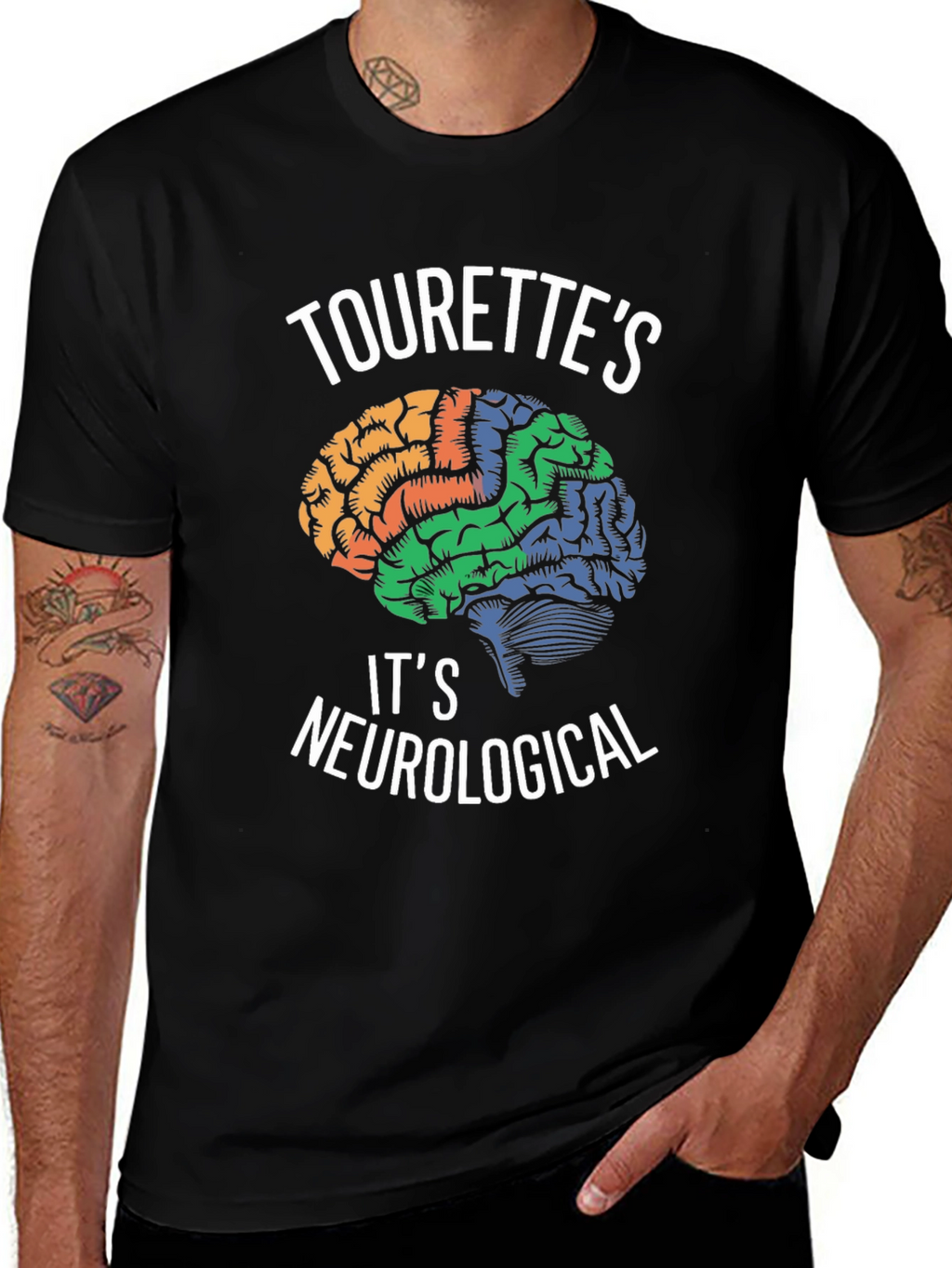 Tourettes Awareness Tee - Its Neurological T-Shirt