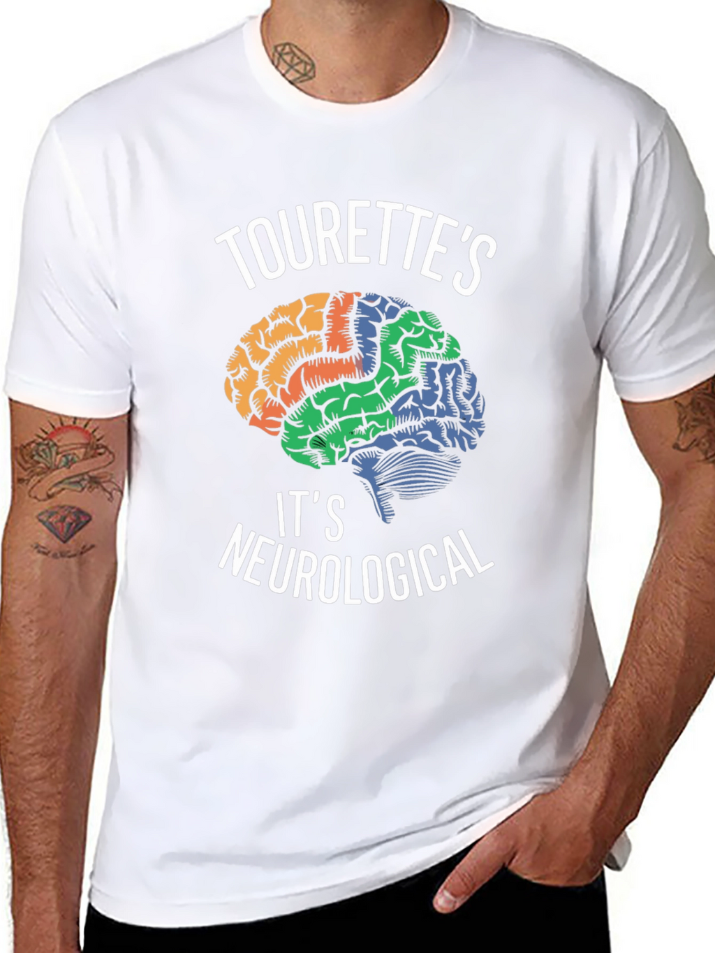 Tourettes Awareness Tee - Its Neurological T-Shirt