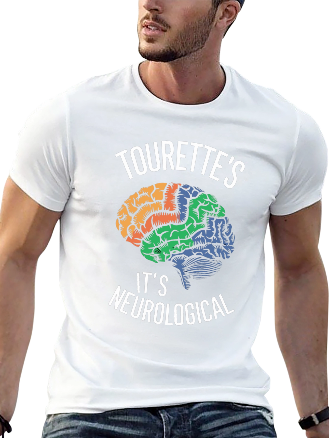 Tourettes Awareness Tee - Its Neurological T-Shirt
