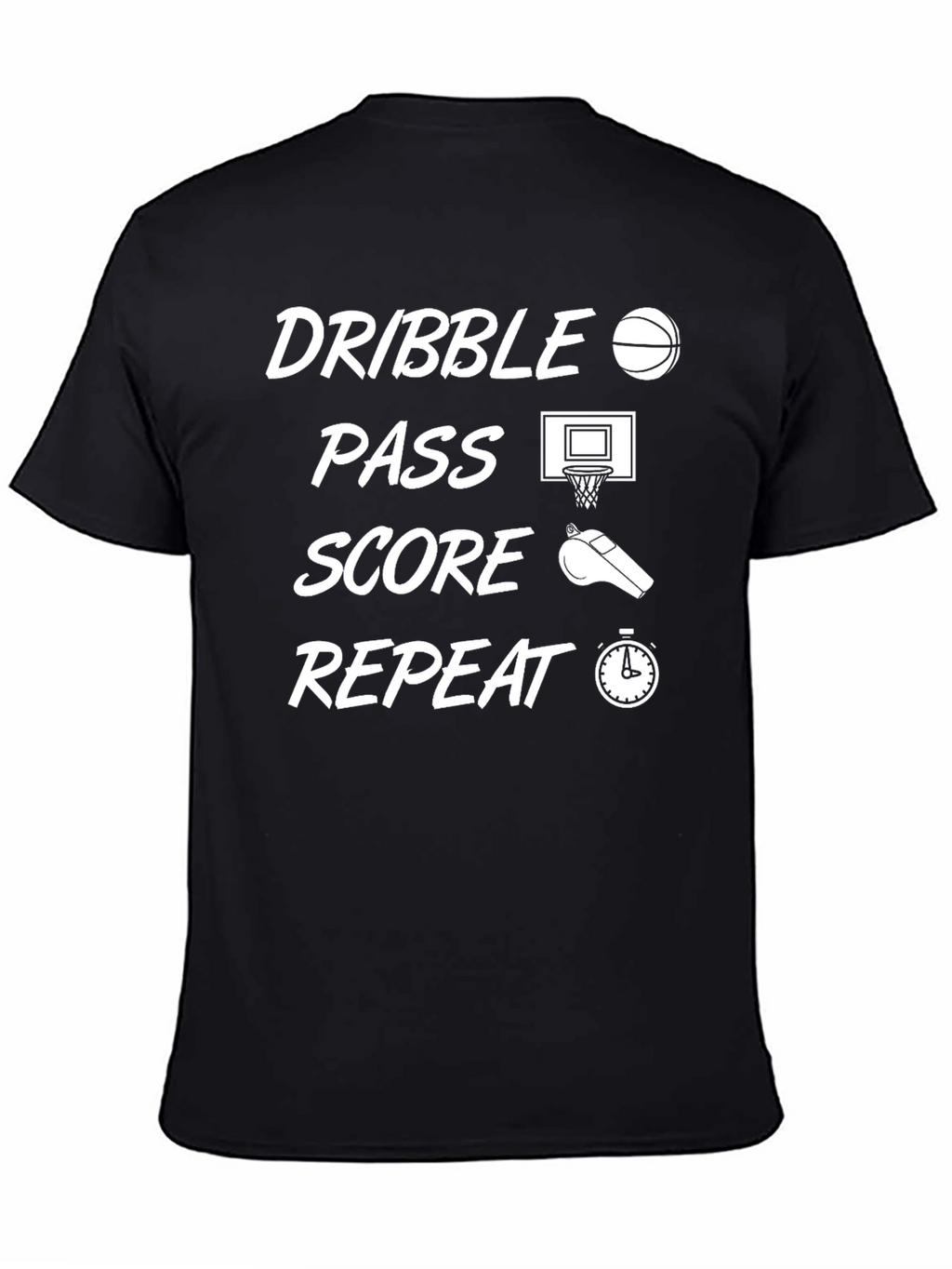 Dribble Pass Score Repeat Graphic T-Shirt