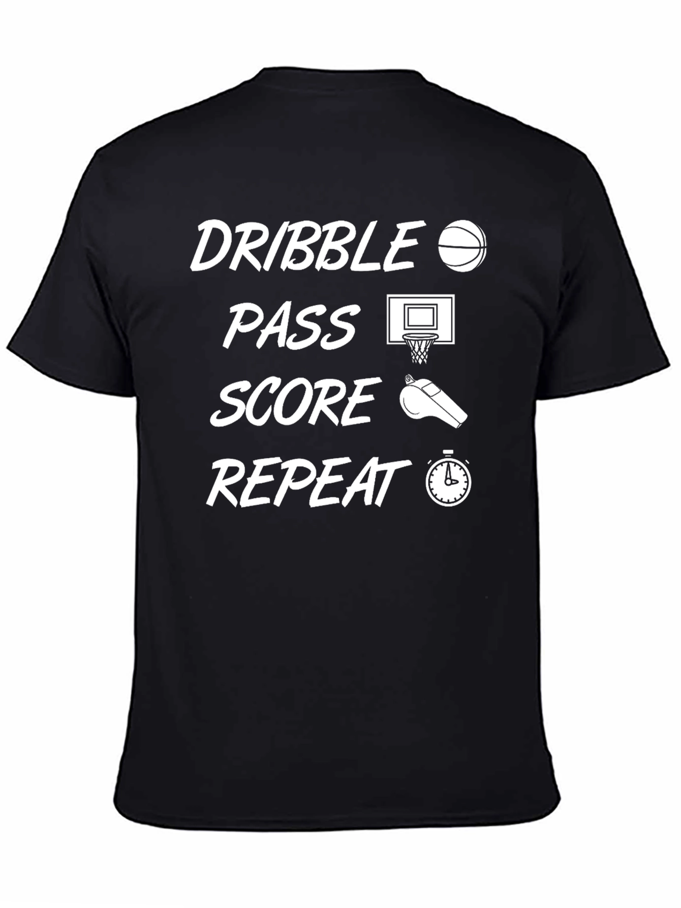 Dribble Pass Score Repeat Graphic T-Shirt