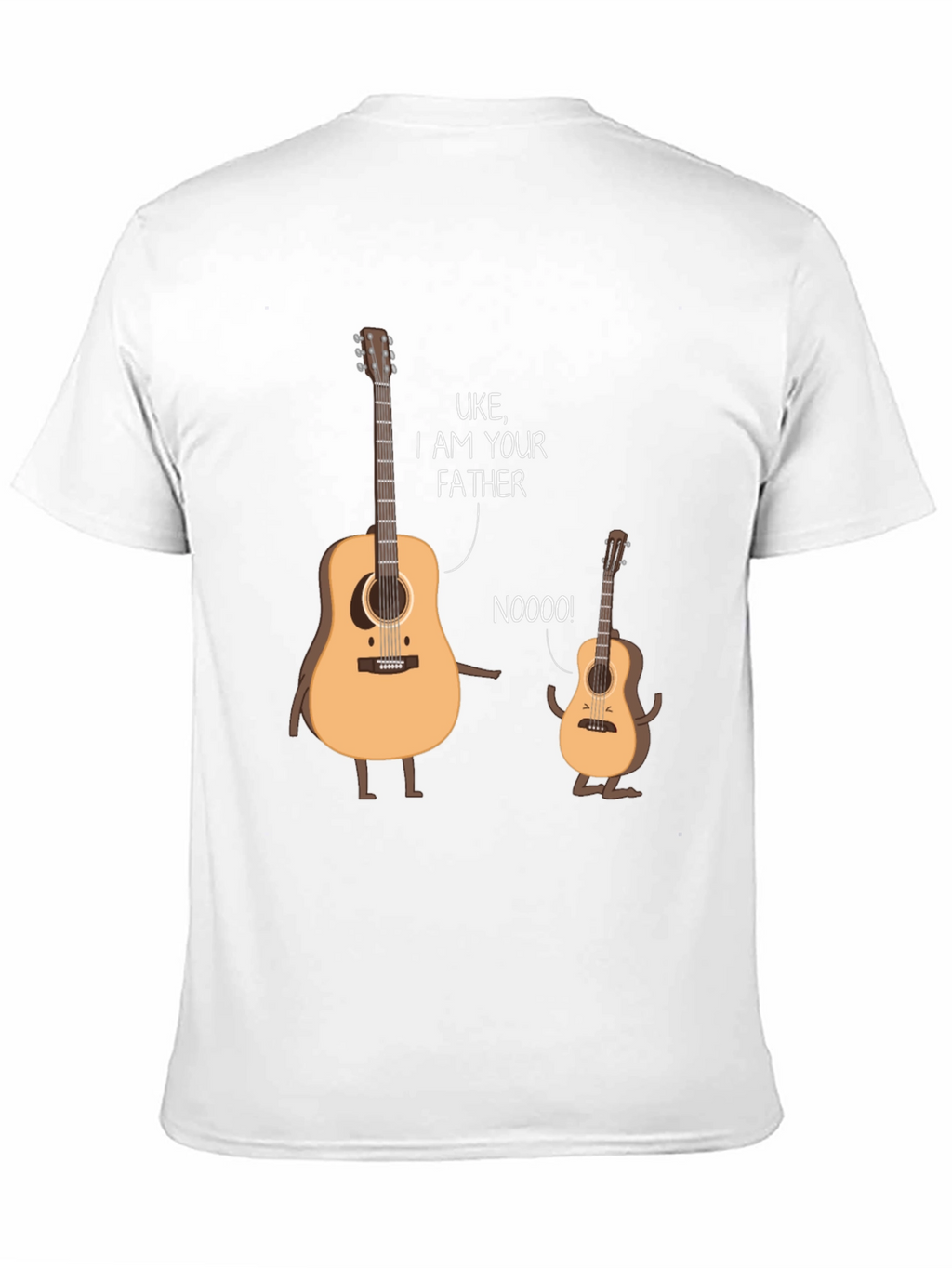 Uke I Am Your Father Black T-Shirt
